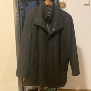 Marc New York Black Wool Blend Men’s Winter Jacket